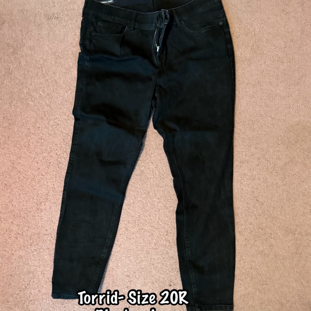 Torrid Women's Black Jeans